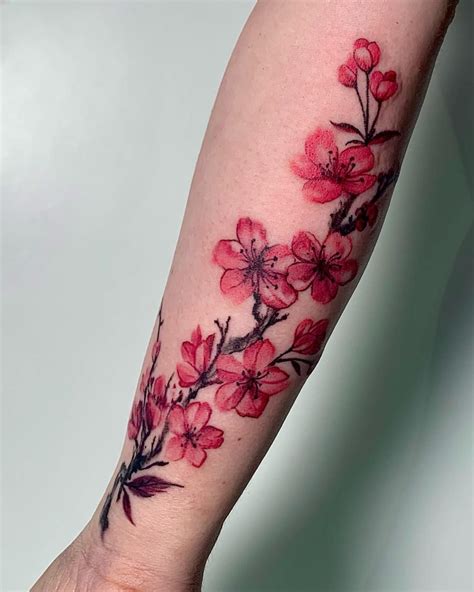 blossom tree tattoo